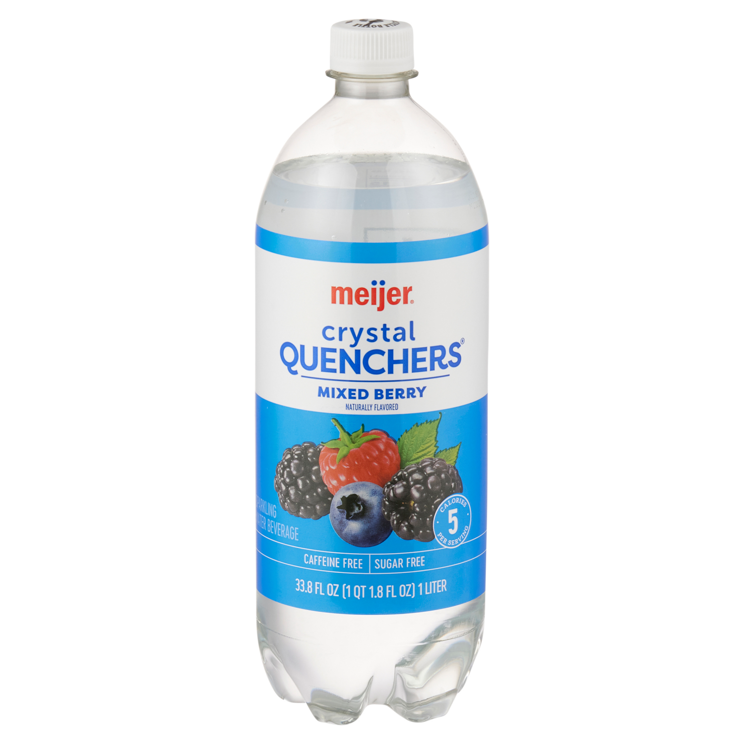 slide 1 of 4, Meijer Mixed Berry Crystal Quenchers 1l, 1 liter