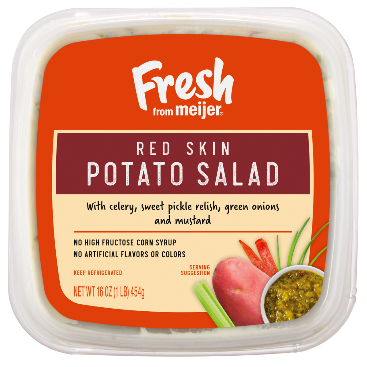 slide 5 of 13, Fresh from Meijer Redskin Potato Salad, 16 oz, 16 oz