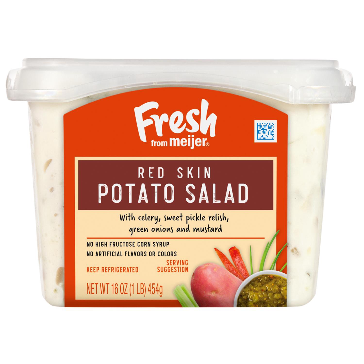 slide 1 of 4, Fresh From Meijer Redskin Potato Salad, 16 Oz, 16 oz