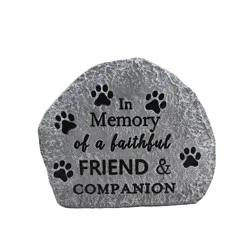 Meijer Corporate Seasonal Mcs Memorial Resin Pet Footprint Decor