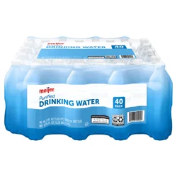Meijer Purified Drinking Water Bottles- 40 ct; 16.9 oz
