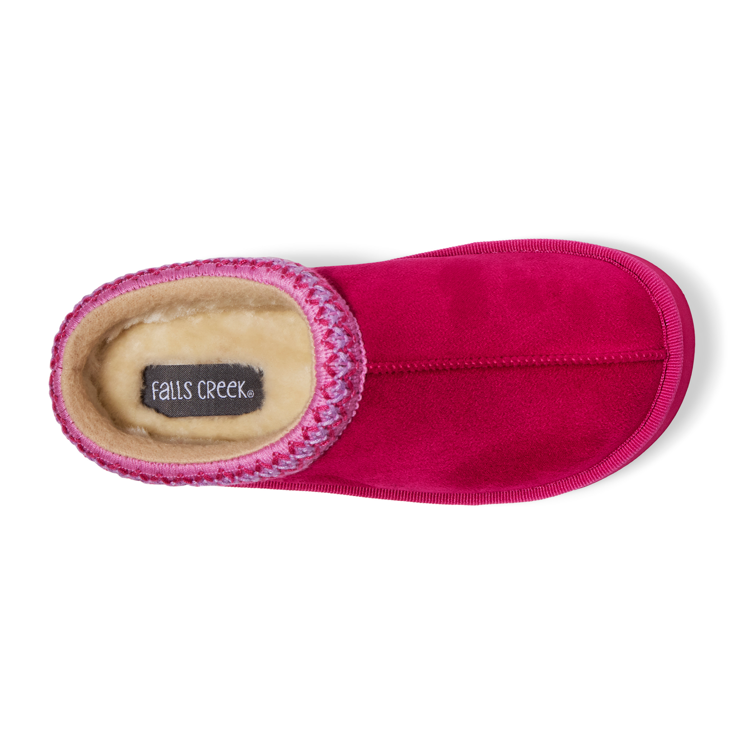 slide 6 of 6, Falls Creek Girls' Taylor Casual,Pink,Size 3, 1 ct