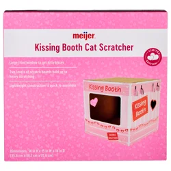 Meijer Cat Scratcher Kissing Booth, Pink