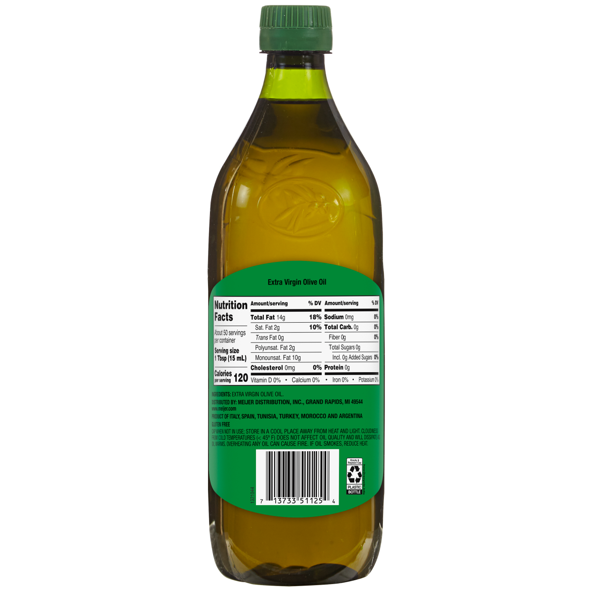 slide 2 of 2, Meijer Extra Virgin Olive Oil, 25.5 oz