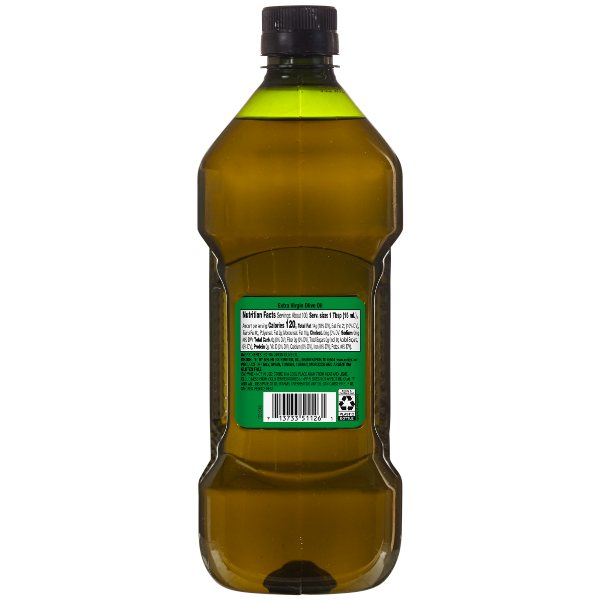 slide 2 of 2, Meijer Extra Virgin Olive Oil, 51 oz
