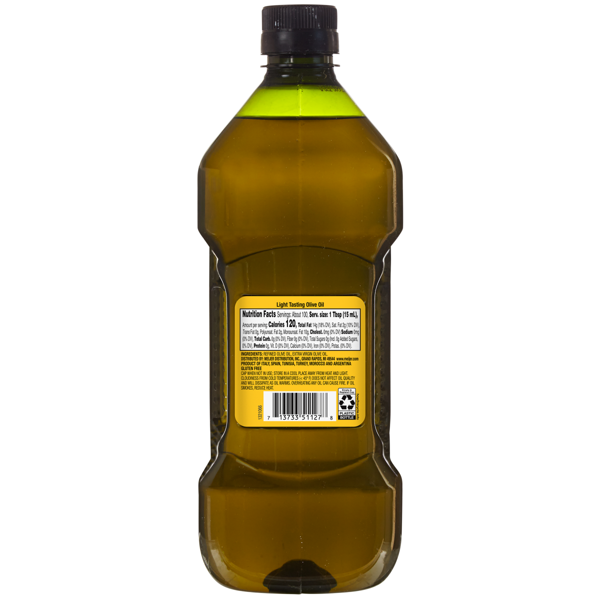 slide 2 of 2, Meijer Mild Olive Oil, 51 oz