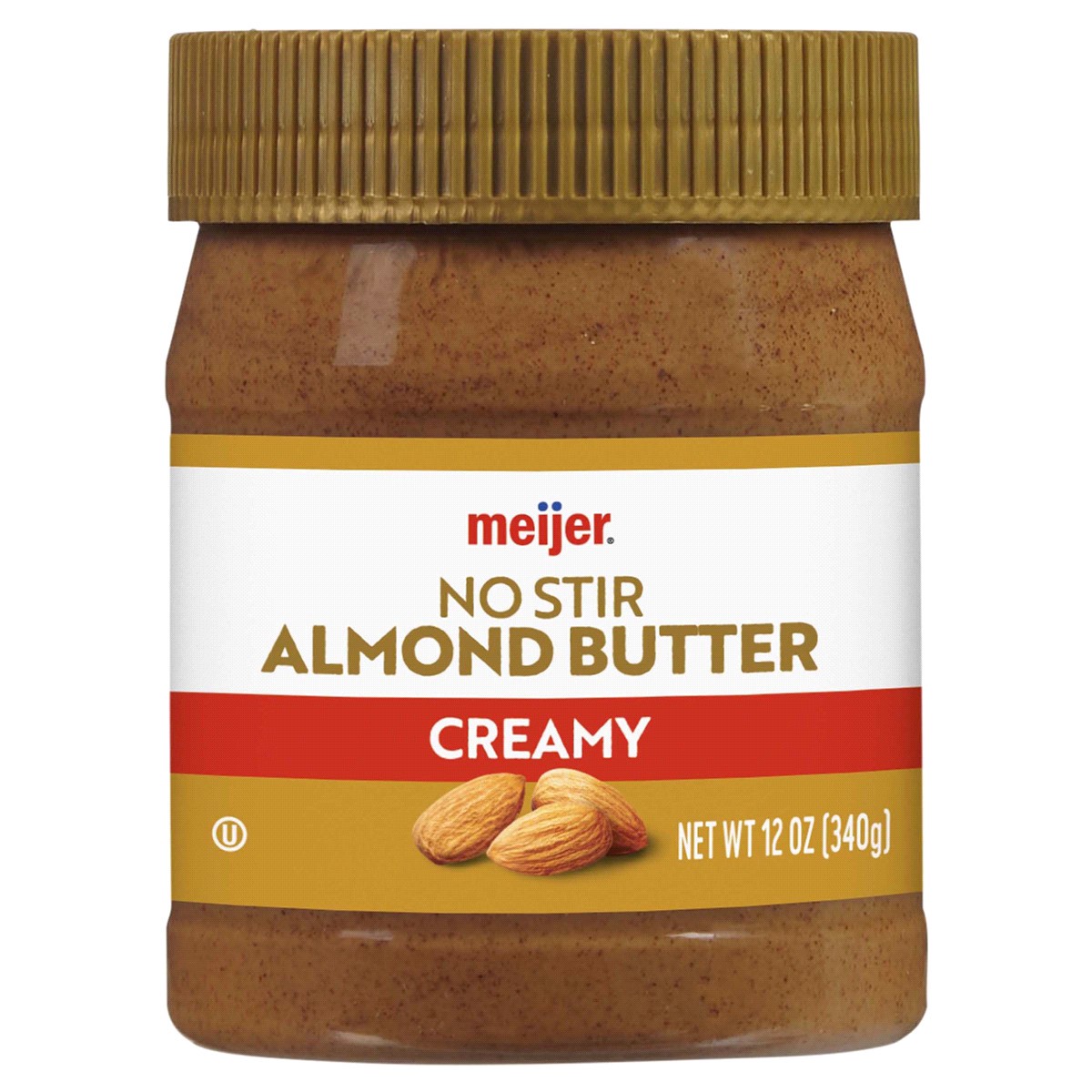 slide 1 of 17, Meijer Creamy Almond Butter, 12 oz