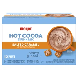 Meijer Salted Caramel Hot Cocoa Pods, 12 Ct