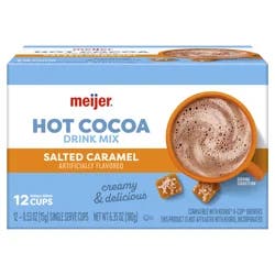 Meijer Salted Caramel Hot Cocoa Pods, 12 Ct