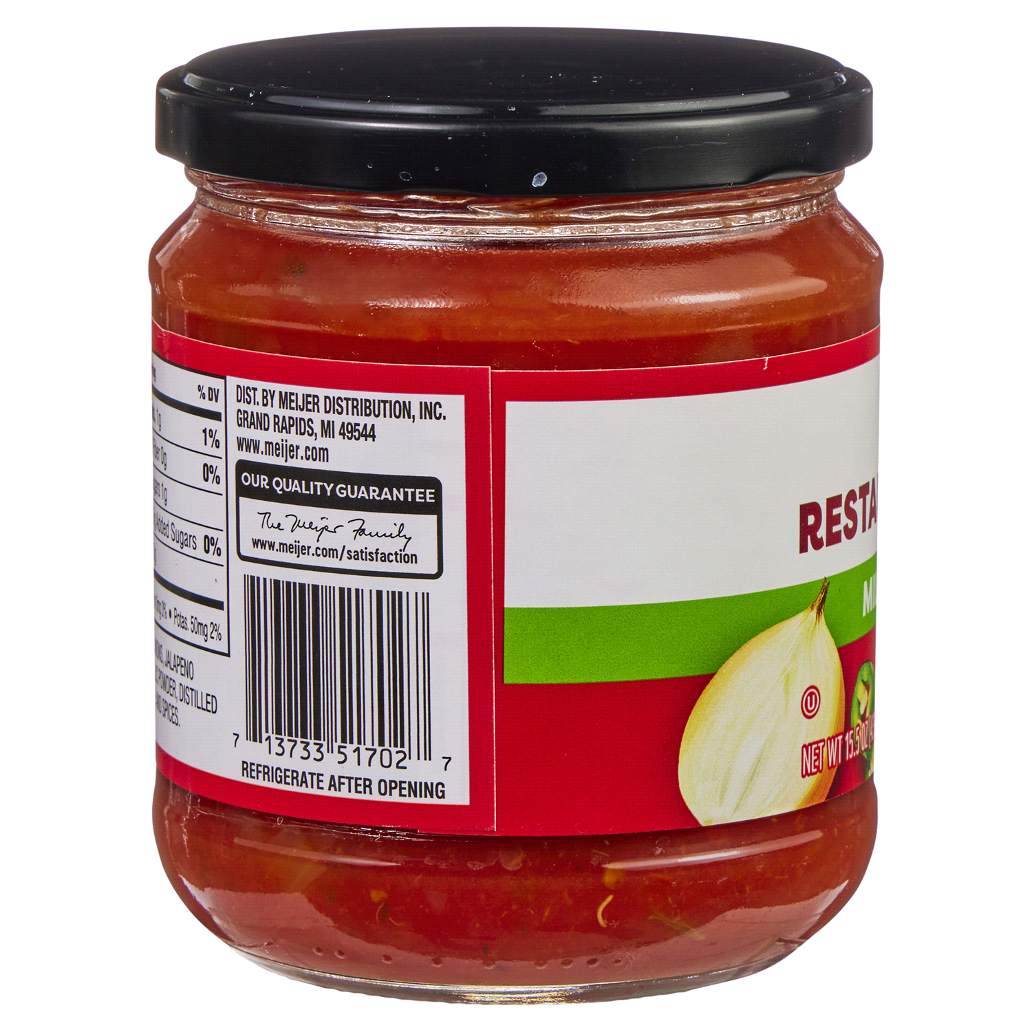 slide 2 of 5, Meijer Mild Salsa, Restaurant Style - 15.5 oz, 15.5 oz