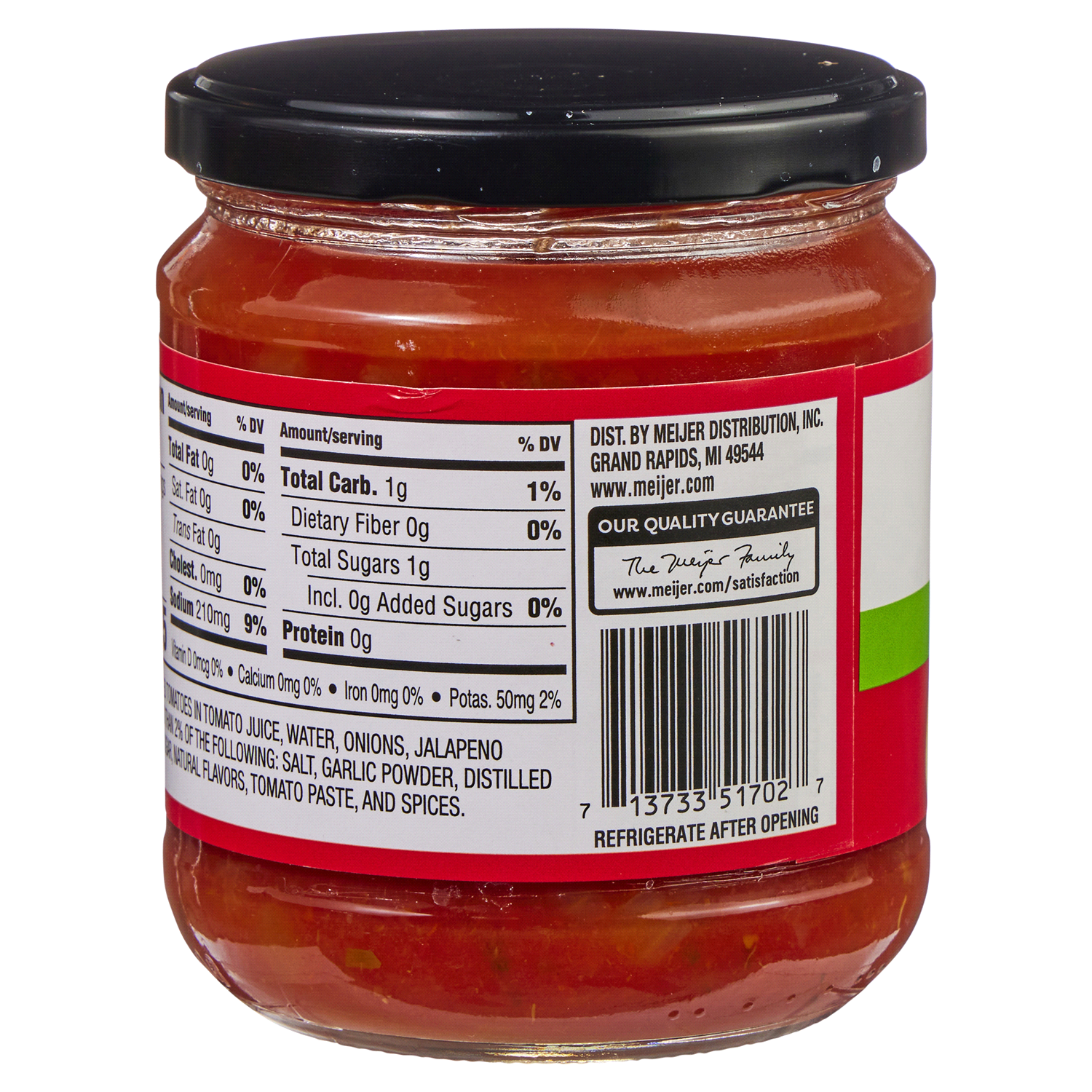 slide 4 of 5, Meijer Mild Salsa, Restaurant Style - 15.5 oz, 15.5 oz