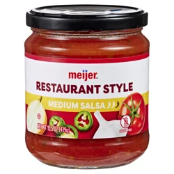 Meijer Restaurant Style Medium Salsa