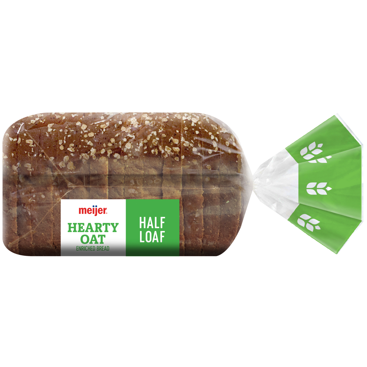 slide 5 of 8, Meijer Hearty Oat 1/2 Loaf, 12 oz
