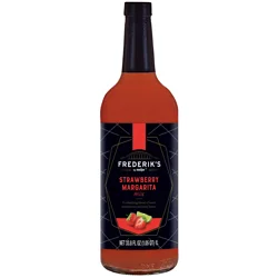 FREDERIKS BY MEIJER Frederiks Straw Margarita Mix - 33.8 oz