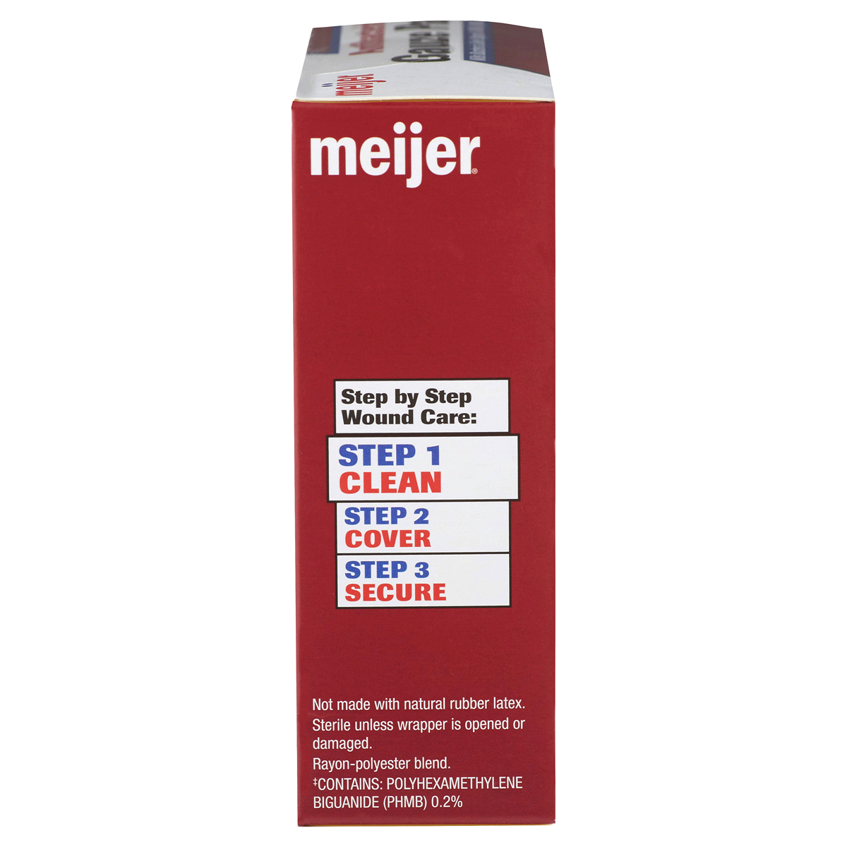 Meijer Antibacterial Gauze Pad, 24 Pads 24 CX Shipt