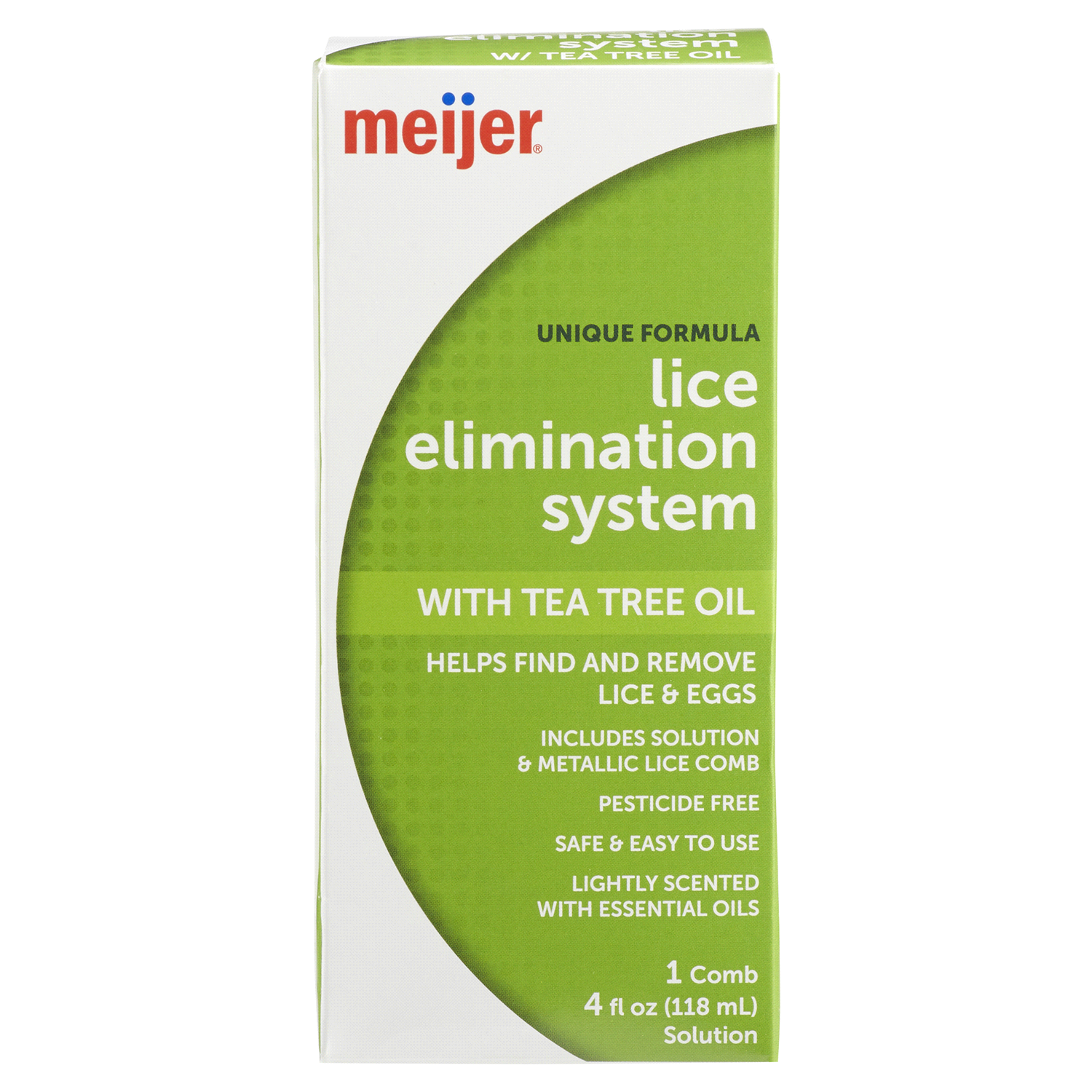 slide 1 of 5, Meijer Natural Lice Elimination System with Tea Tree Oil, 4 oz
