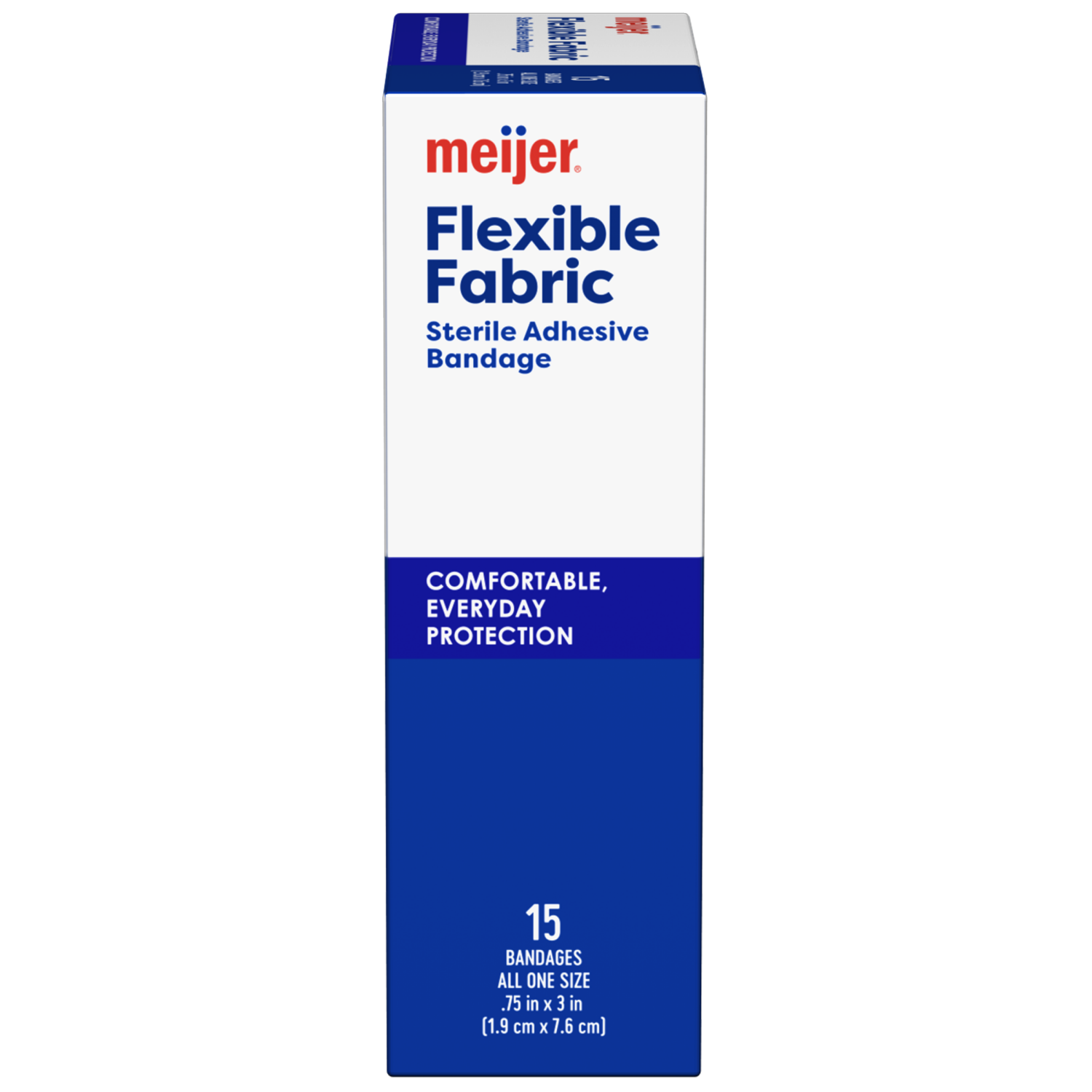 slide 6 of 6, Meijer Fabric Bandages, 15 ct