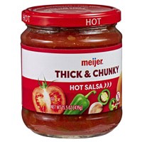 slide 14 of 29, Meijer Hot Thick & Chunky Salsa, 15.5 oz