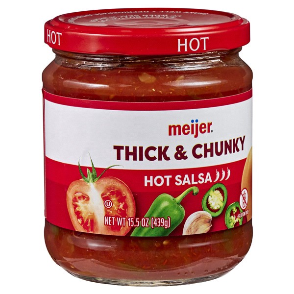 slide 23 of 29, Meijer Hot Thick & Chunky Salsa, 15.5 oz