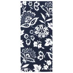 Room & Retreat Tonal Jacobean Fiber Reactive Kitchen Towel, 18 in x 28 in
