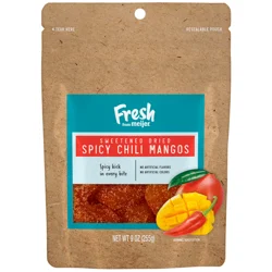 Fresh from Meijer Sweetened Dried Spicy Chili Mangos- 9 oz