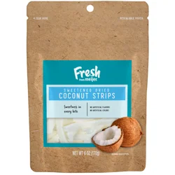 Fresh from Meijer Sweetened Dried Coconut Strips