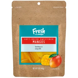 Fresh from Meijer Soft-Dried Sweetened Mangos, 5 oz