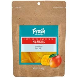 Fresh From Meijer Soft-Dried Sweetened Mangos, 5 Oz