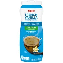 Meijer Sugar Free French Vanilla Coffee Creamer