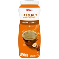 Meijer Hazelnut Coffee Creamer
