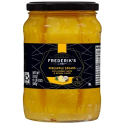 Frederik's By Meijer FREDERIK's PINEAPPLE SPEAR IN COCONUT WATER 24 OZ