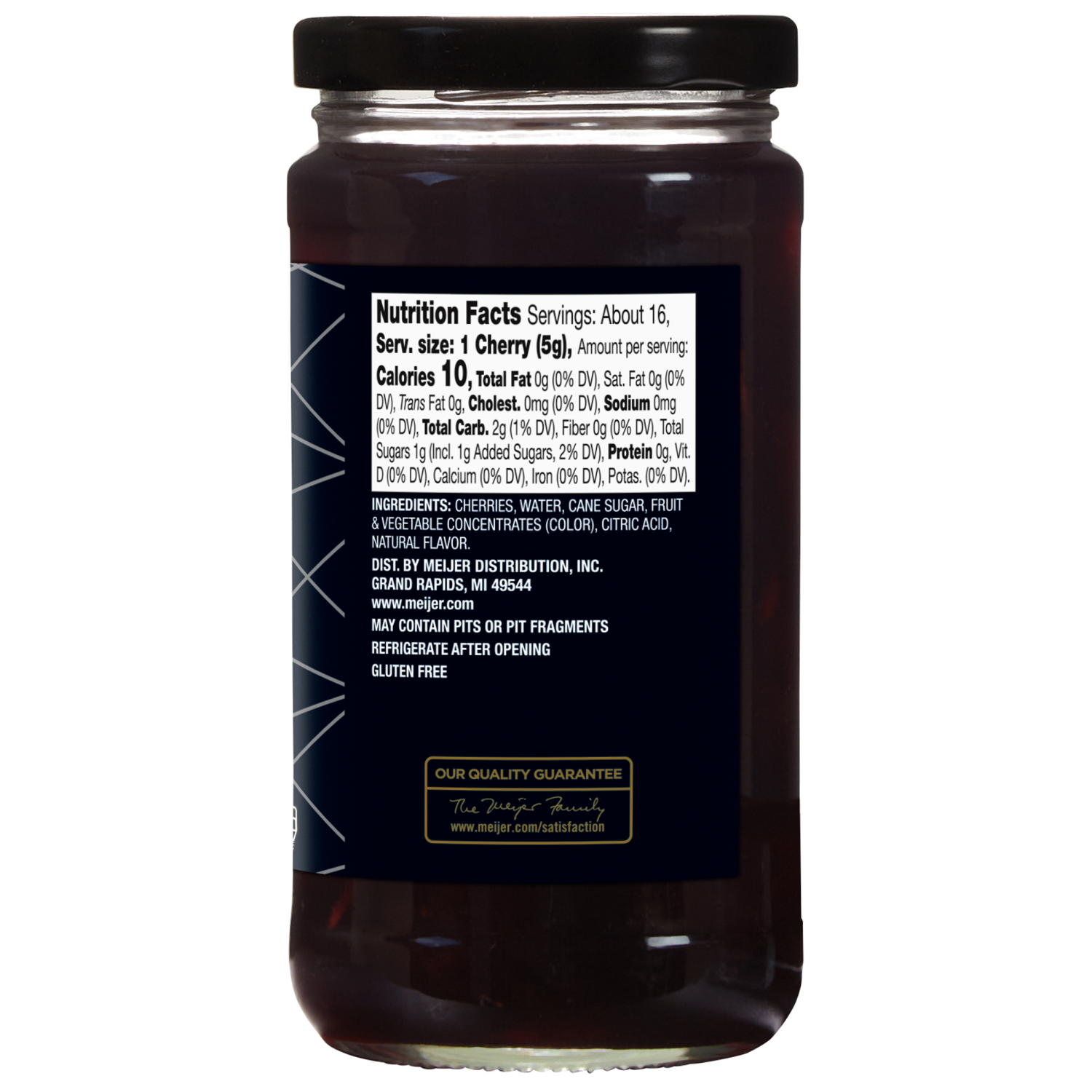 slide 3 of 3, FREDERIKS BY MEIJER Frederik's Bordeaux Cherries, 13.5 oz