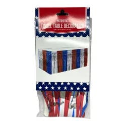 Meijer Corporate Seasonal Patriotic Fringe Table Skirt