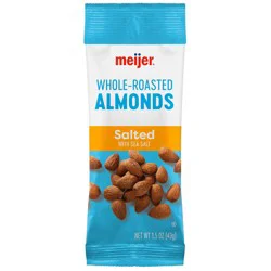 Meijer Roasted & Salted Almonds, 1.5 Oz