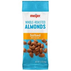 Meijer Roasted & Salted Almonds, 1.5 Oz