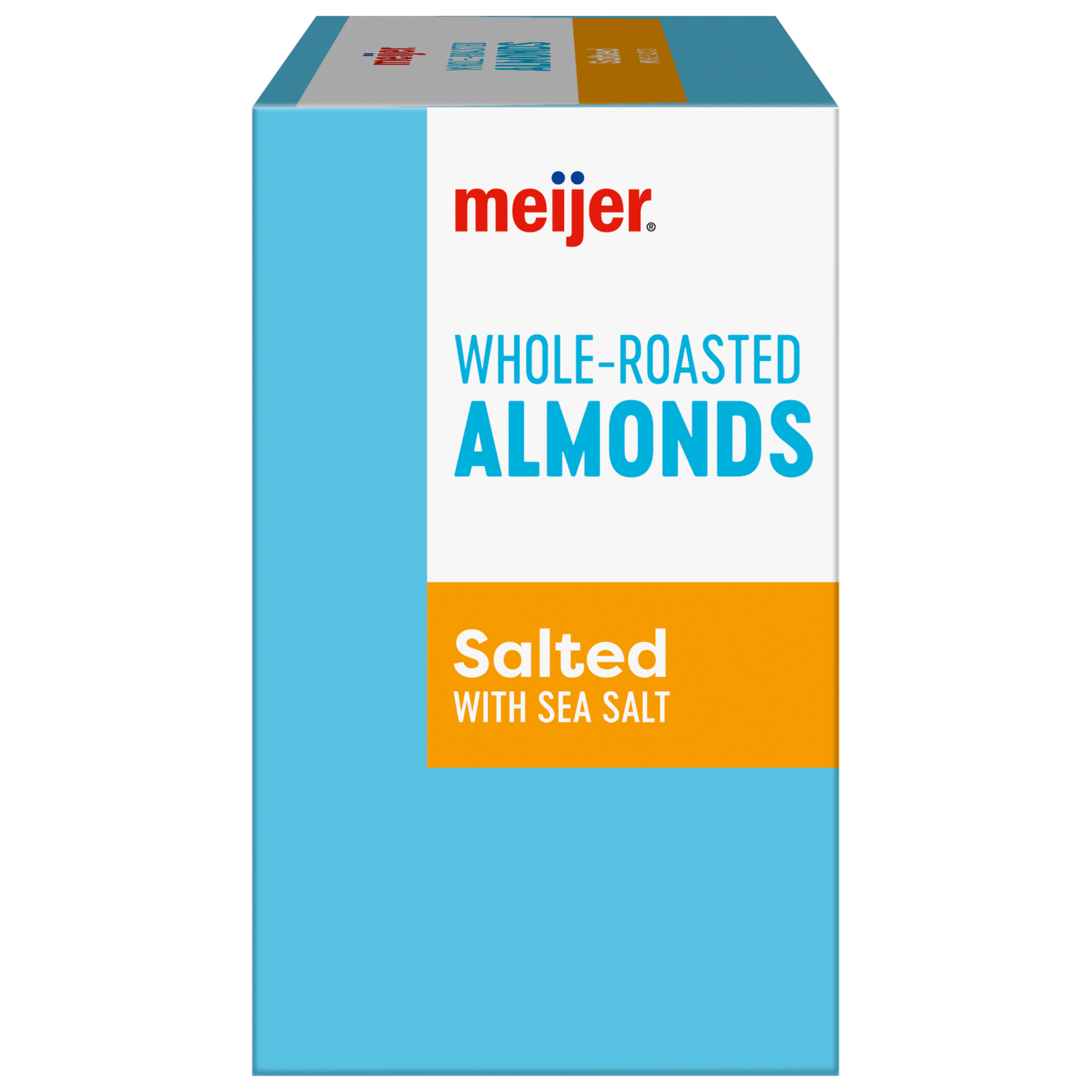 slide 4 of 8, Meijer Roasted & Salted Almonds Multipack - 8 ct, 8 ct