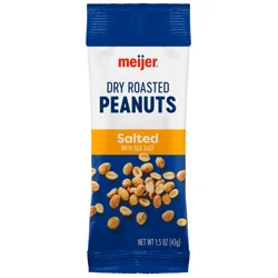Meijer Roasted & Salted Peanuts, 1.5 Oz