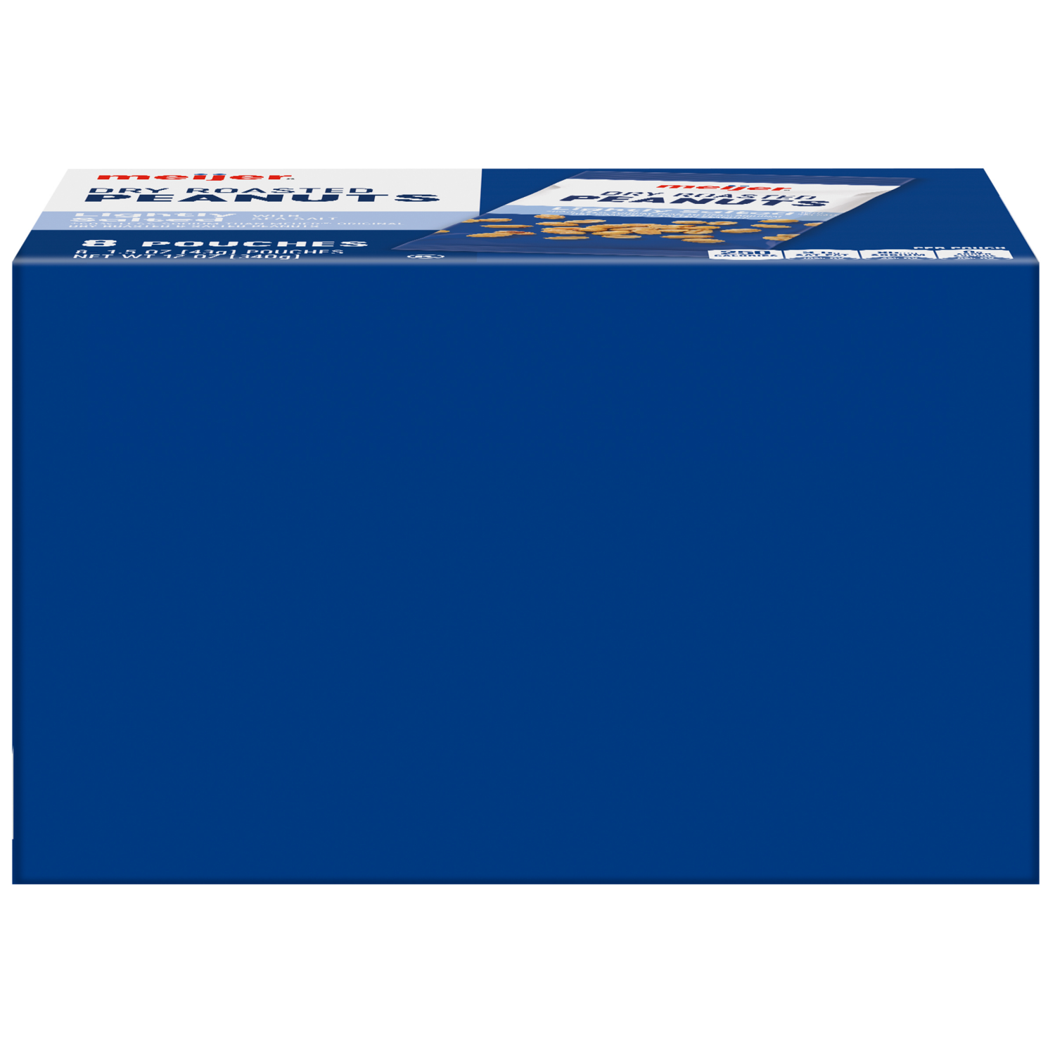 slide 3 of 8, Meijer Roasted & Lightly Salted Peanuts Multipack, 8 ct