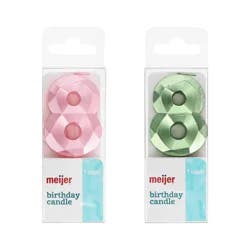 Meijer Birthday Candle, Number 8
