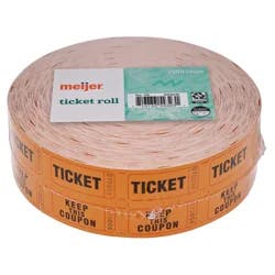 Meijer Ticket Roll