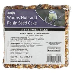 Meijer Worms Nuts Raisins Seed Cake