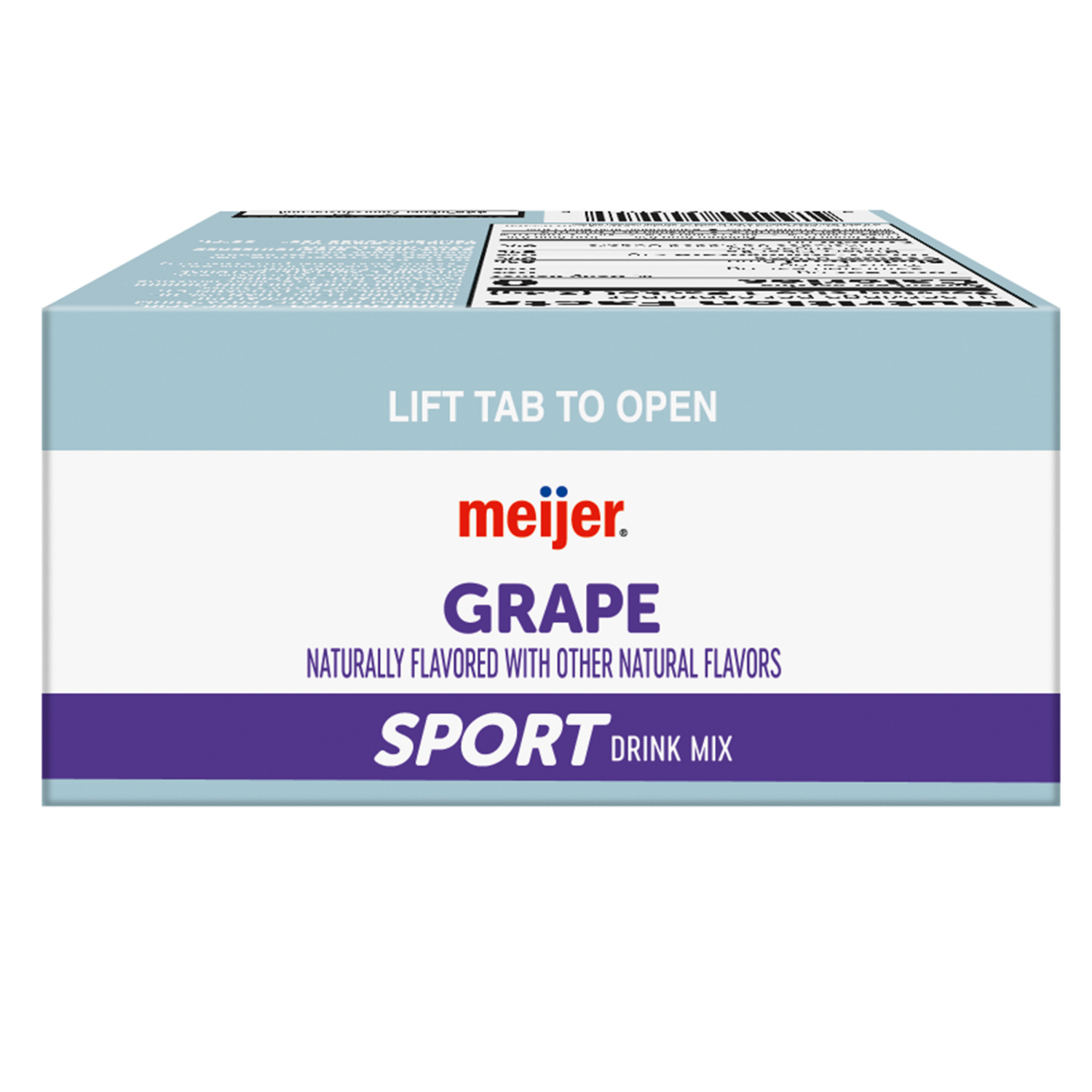slide 8 of 8, Meijer Grape Sport Drink Mix - 10 ct, 10 ct
