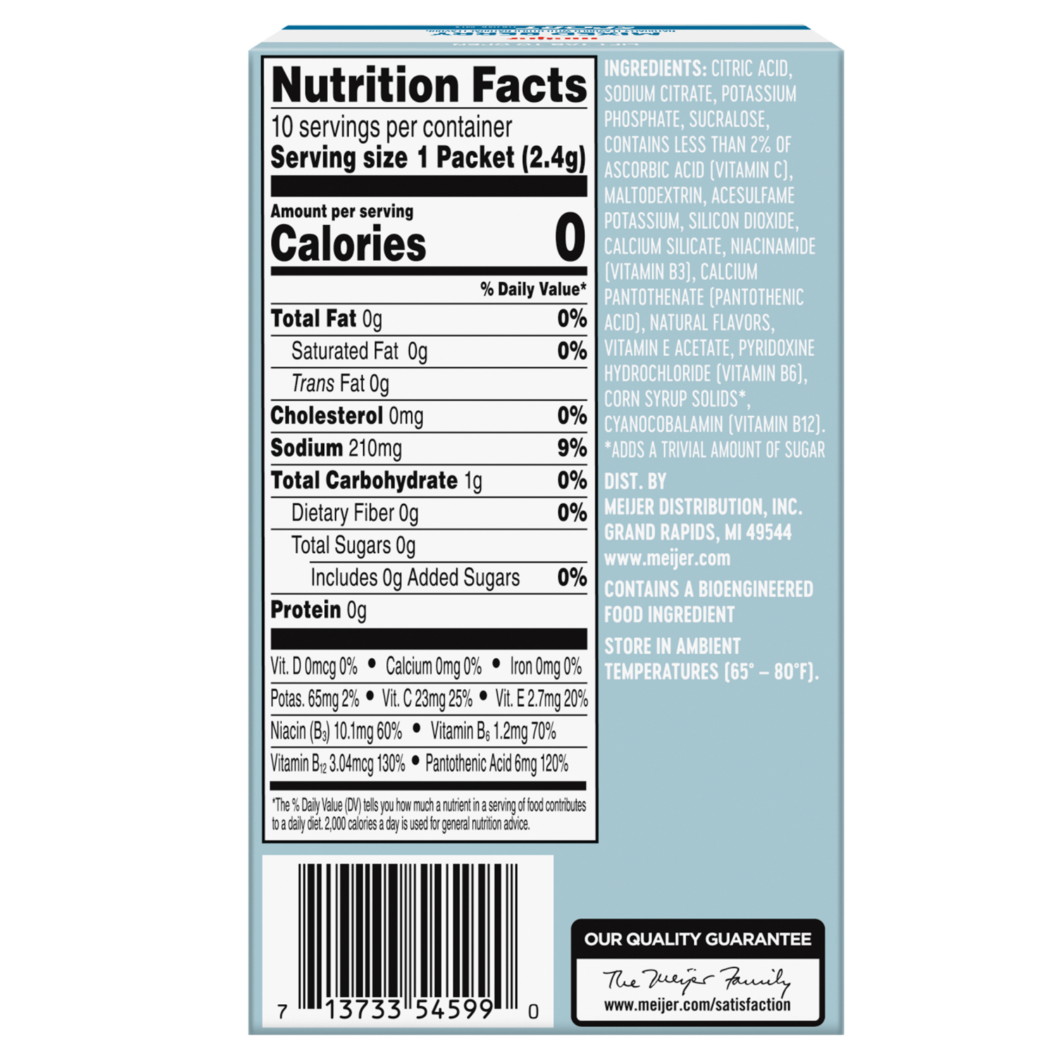 slide 2 of 8, Meijer Mixed Berry Sport Drink Mix - 10 ct, 10 ct