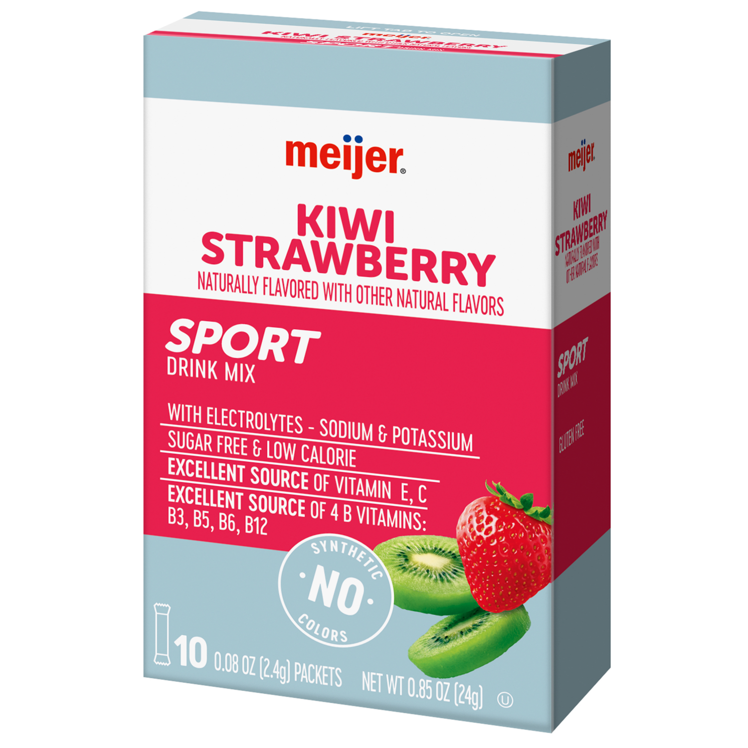slide 7 of 8, Meijer Kiwi Strawberry Sport Drink Mix - 10 ct, 10 ct