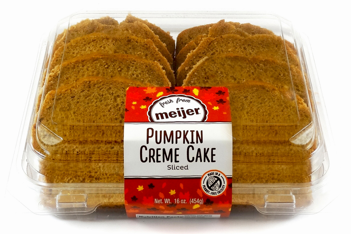 slide 1 of 13, Meijer Pound Cake, Pumpkin Sliced, 16 oz, 16 oz