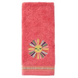 Meijer Corporate Seasonal Mcs Colorful Sun Hand Towel, 16 In X 25 In, Coral