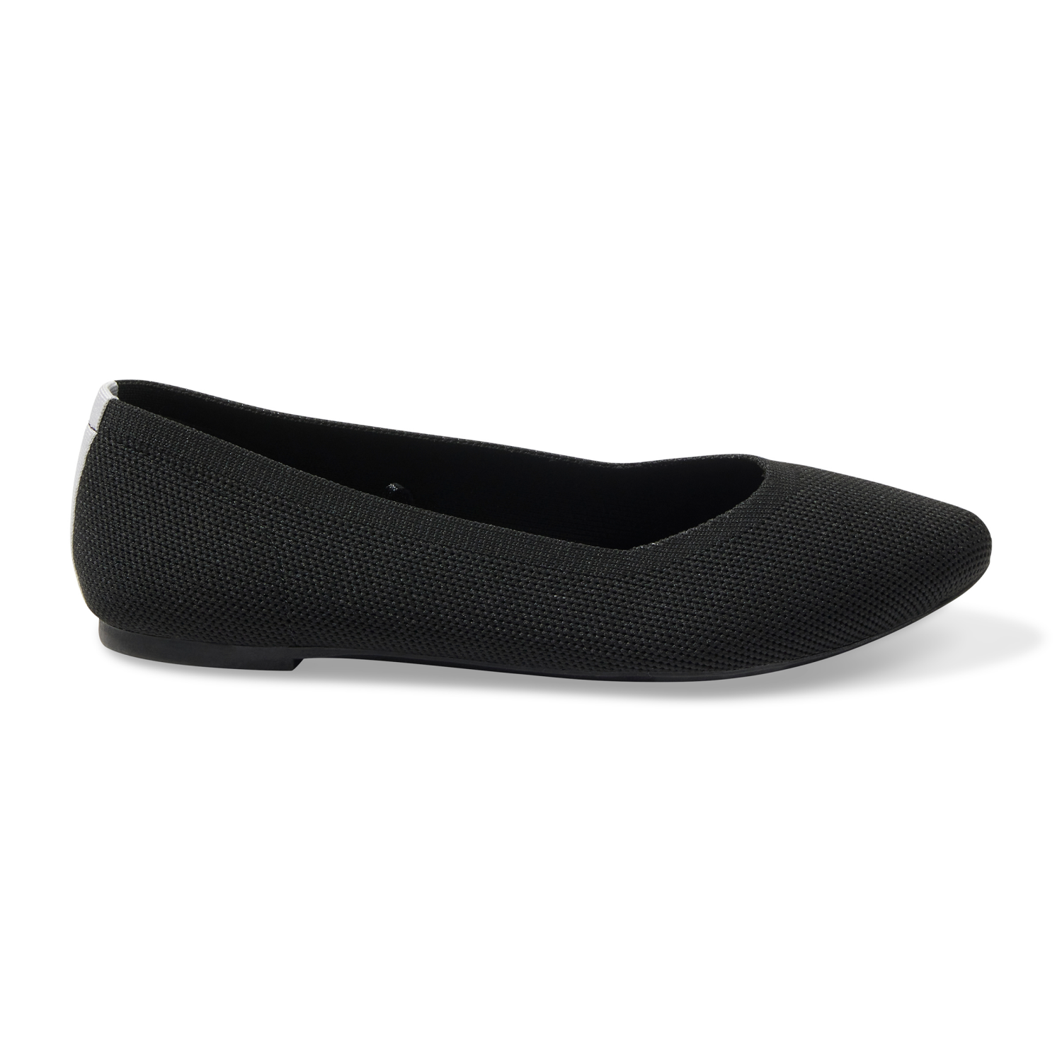 slide 5 of 6, Falls Creek Women's Phoebe Flat, Black, Size 6, 1 ct
