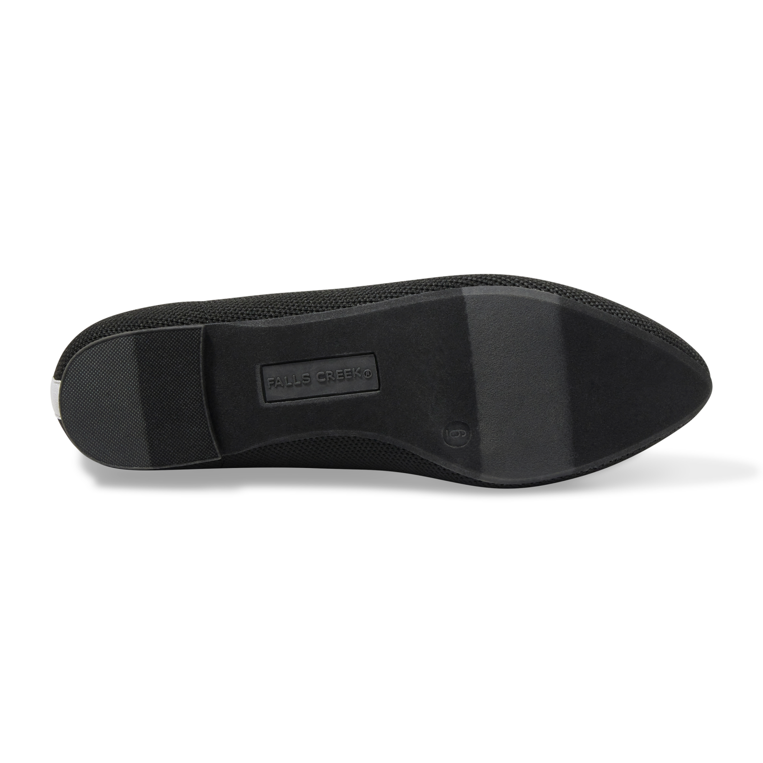slide 3 of 6, Falls Creek Women's Phoebe Flat, Black, Size 7, 1 ct