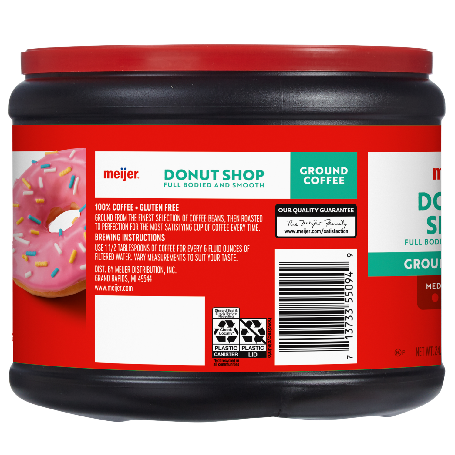 slide 2 of 2, Meijer Donut Shop Ground - 24.5 oz, 24.5 oz