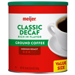 Meijer Decaf Ground Coffee 36 oz